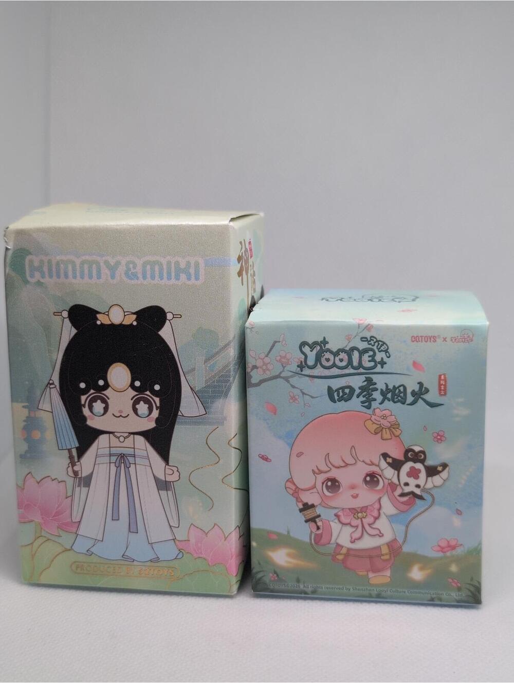 Two Pack Cute Blind Boxes Kimmy & Miki , Yooie